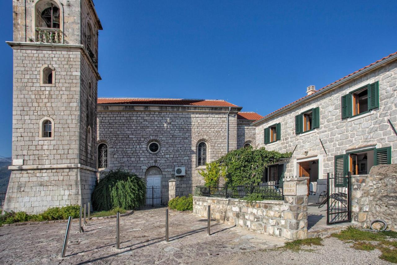Villa Ruza, Donja Lastva Tivat Kültér fotó